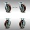 Service Caster 8 Inch SS Polyurethane Caster Set with Roller Bearings 2 Swivel Lock 2 Rigid SCC SCC-SS30S820-PPUR-BSL-2-R-2 - alternate 1